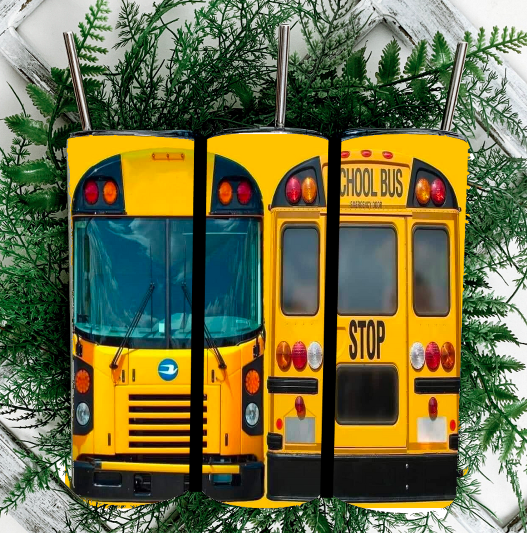 20 oz Tumbler - Teacher Gift - Bus Driver Tumbler