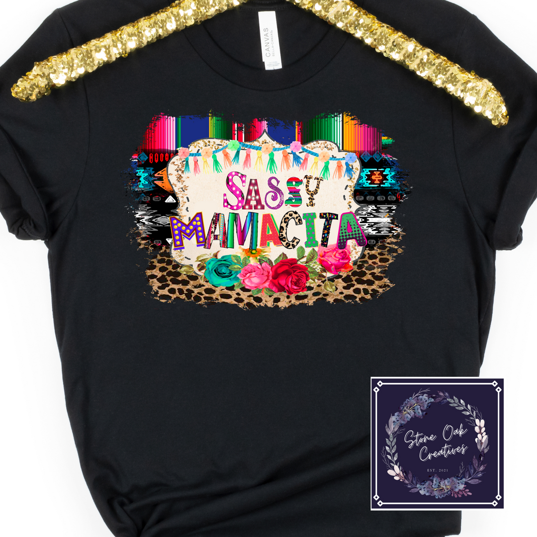 Sassy Mamacita Fiesta Tshirt